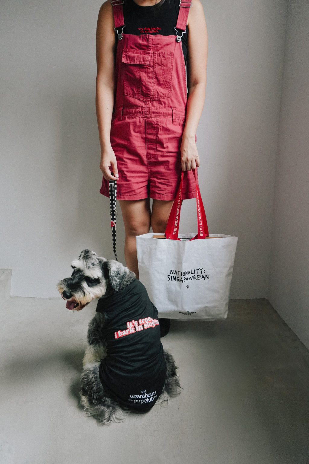 nationality: singapawrean tote bag
