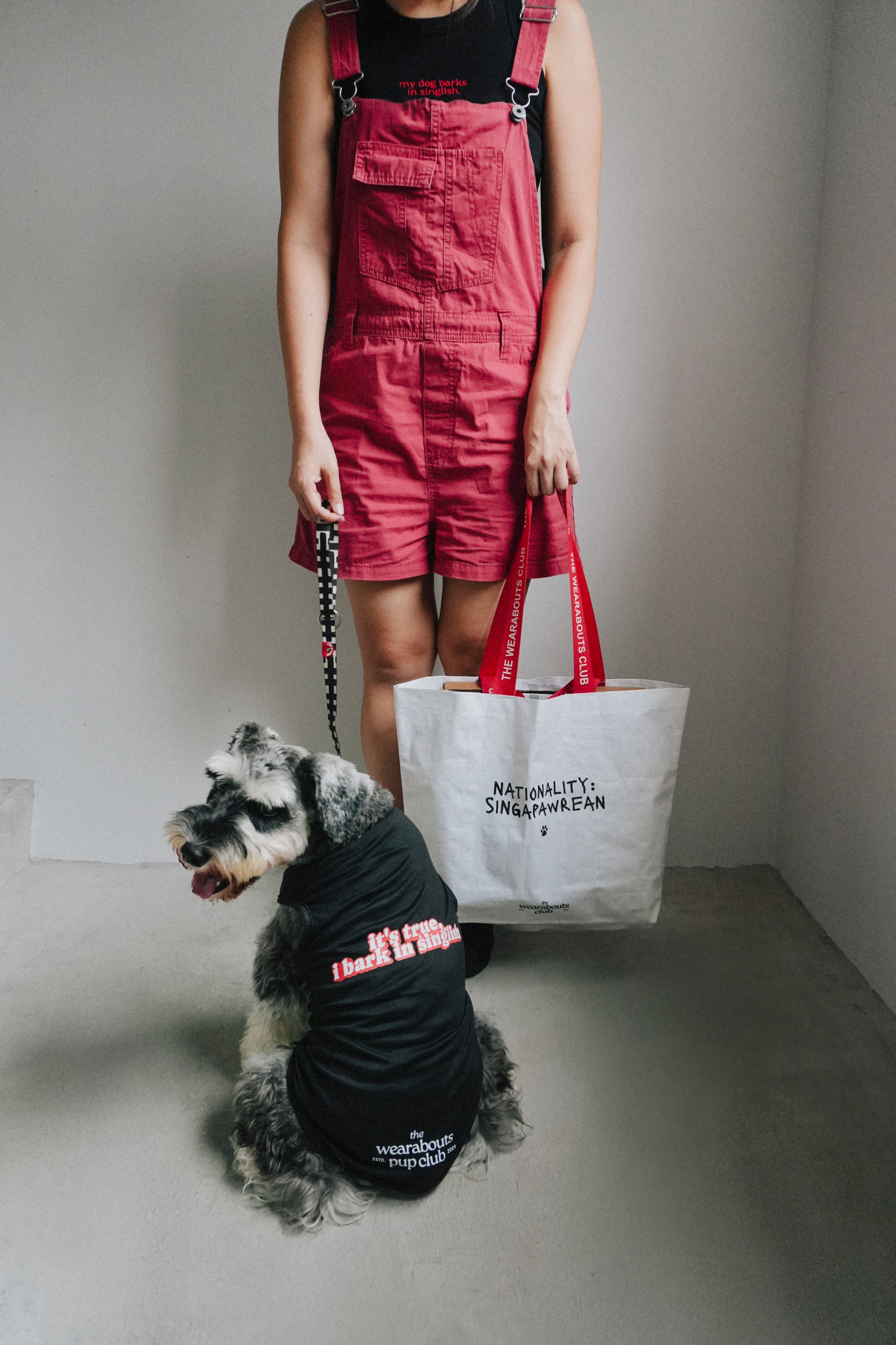 nationality: singapawrean tote bag