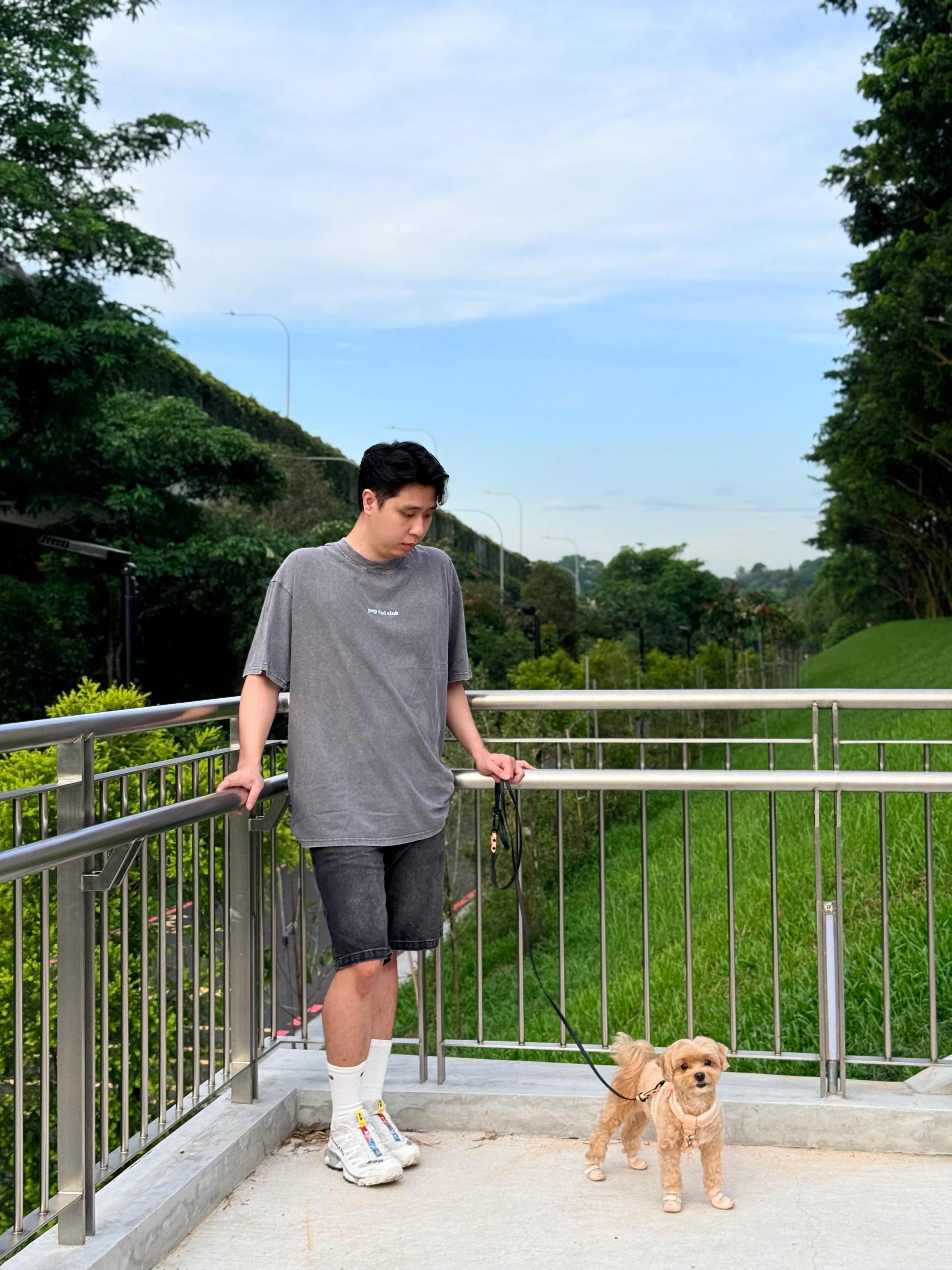 pup dad club tee