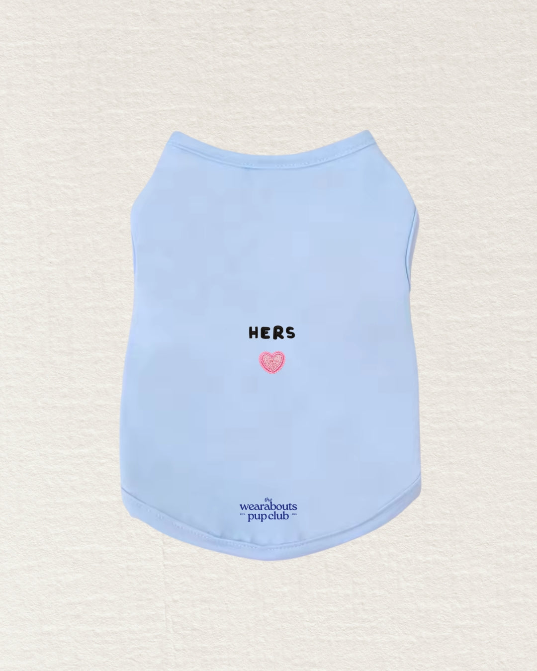 his/hers pup tee set