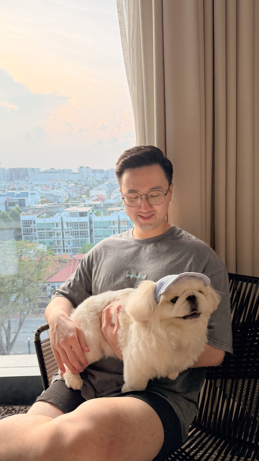 pup dad club tee