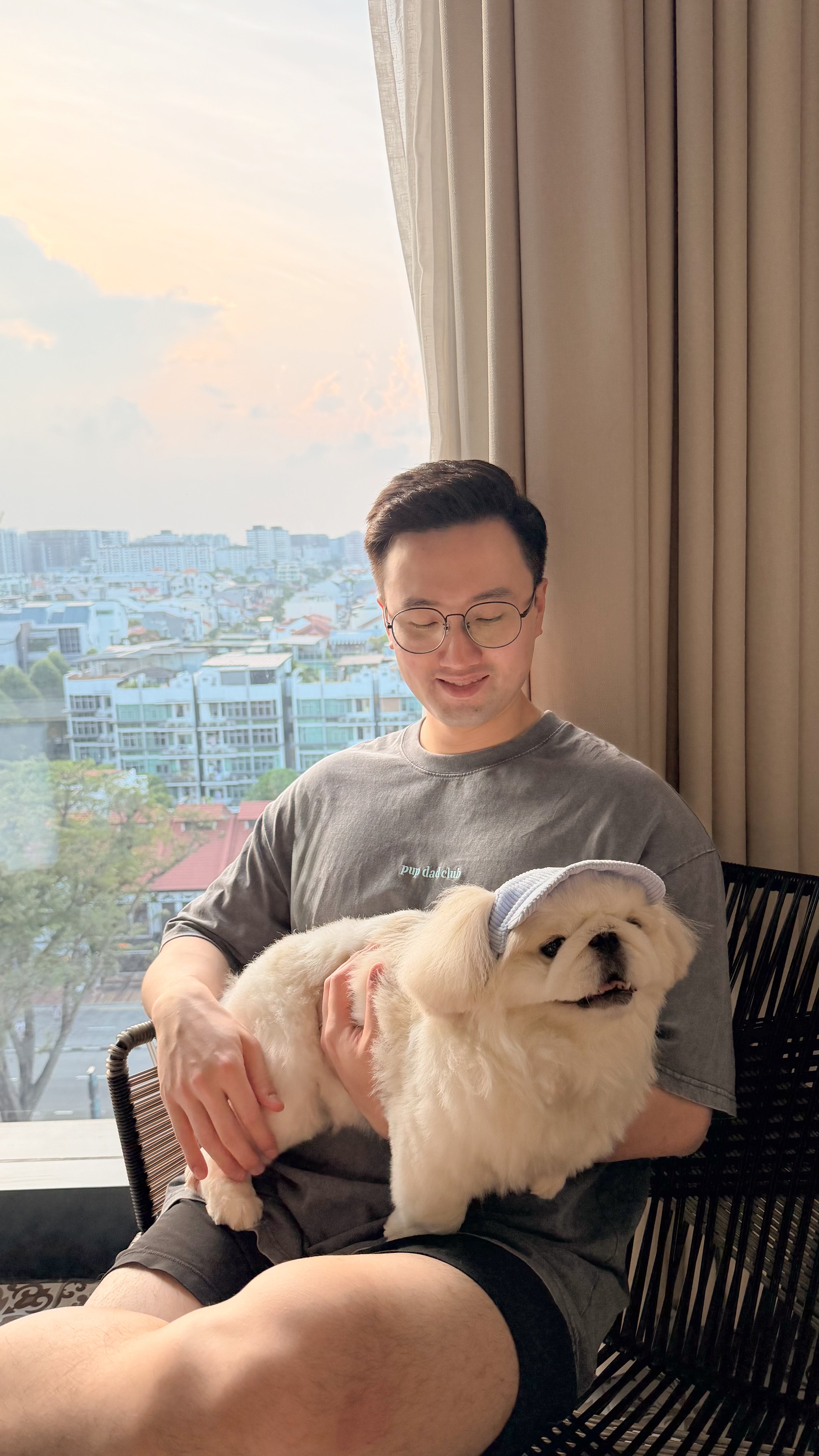 pup dad club tee