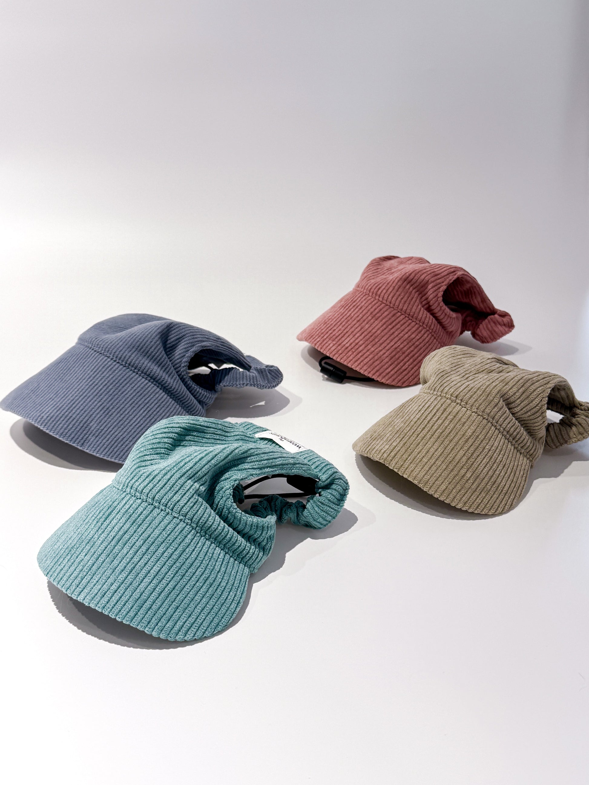 corduroy pup hat (blue)
