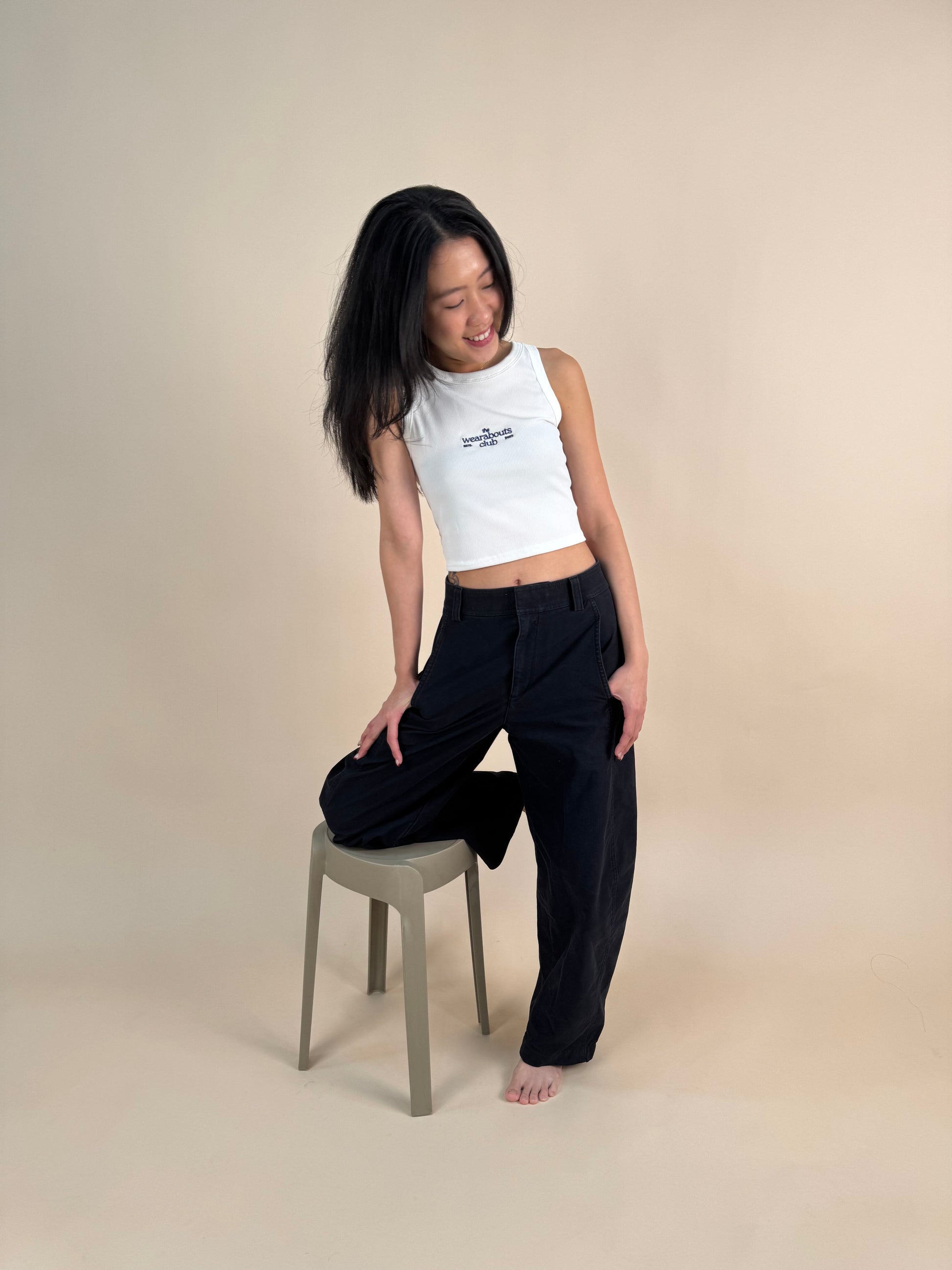 everyday twc tank top (white)