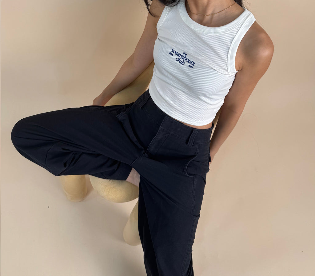 everyday twc tank top (white)