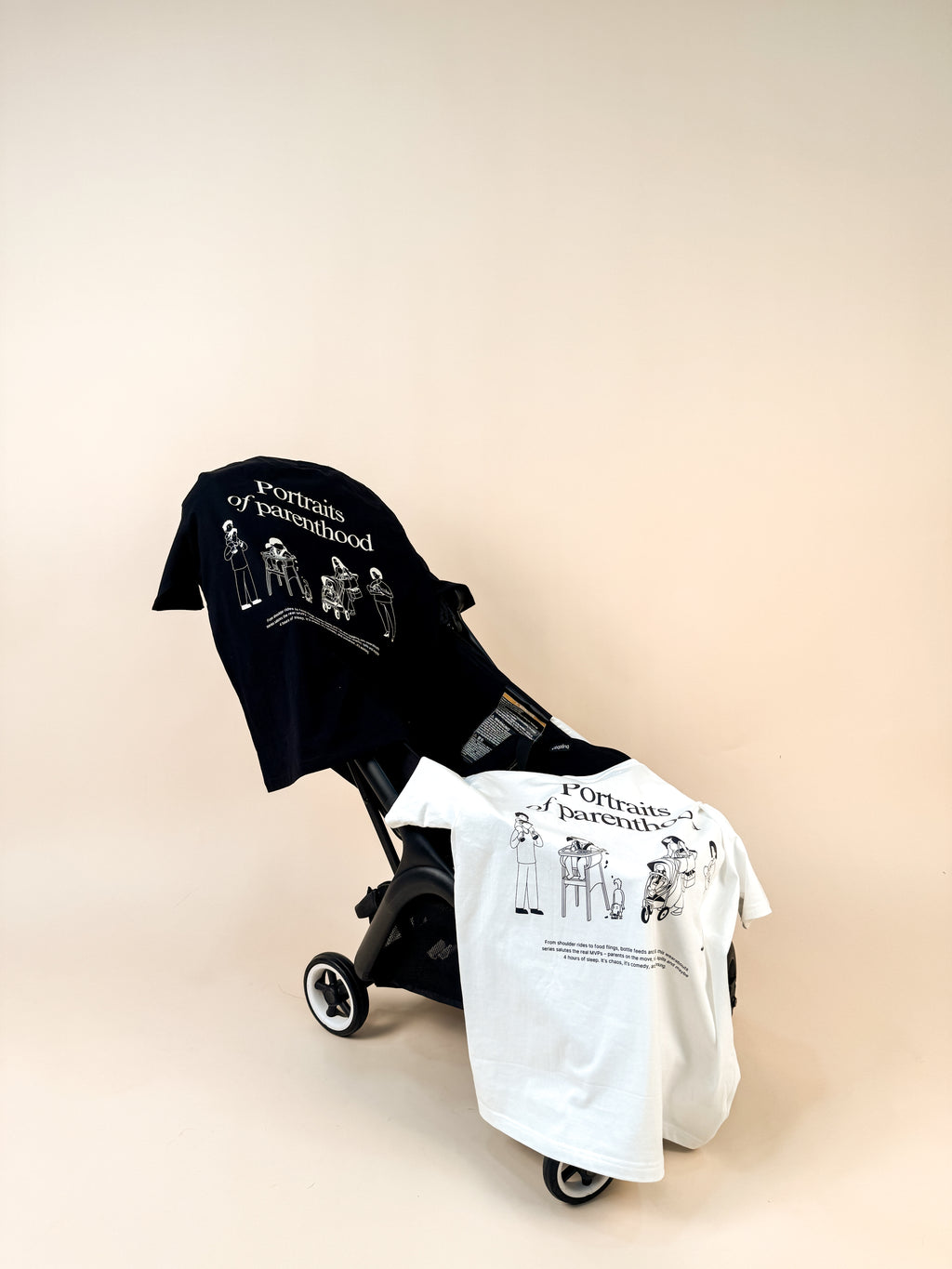 portraits of parenthood tee