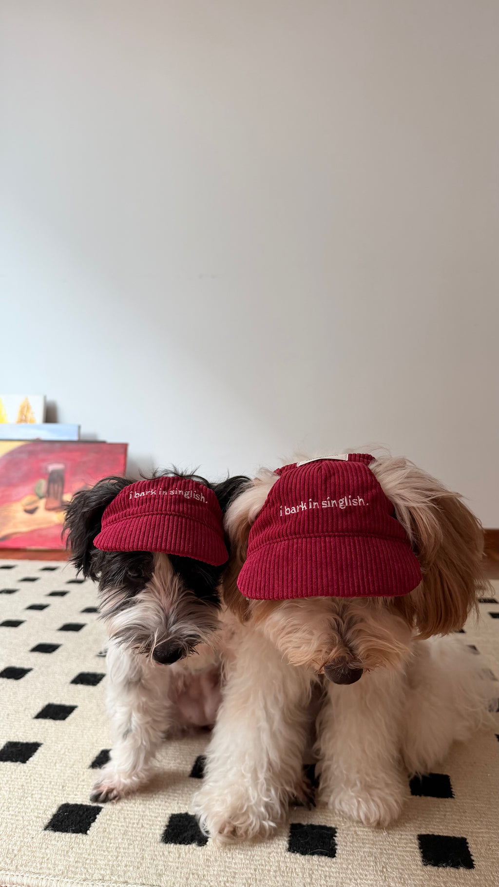 i bark in singlish pup hat