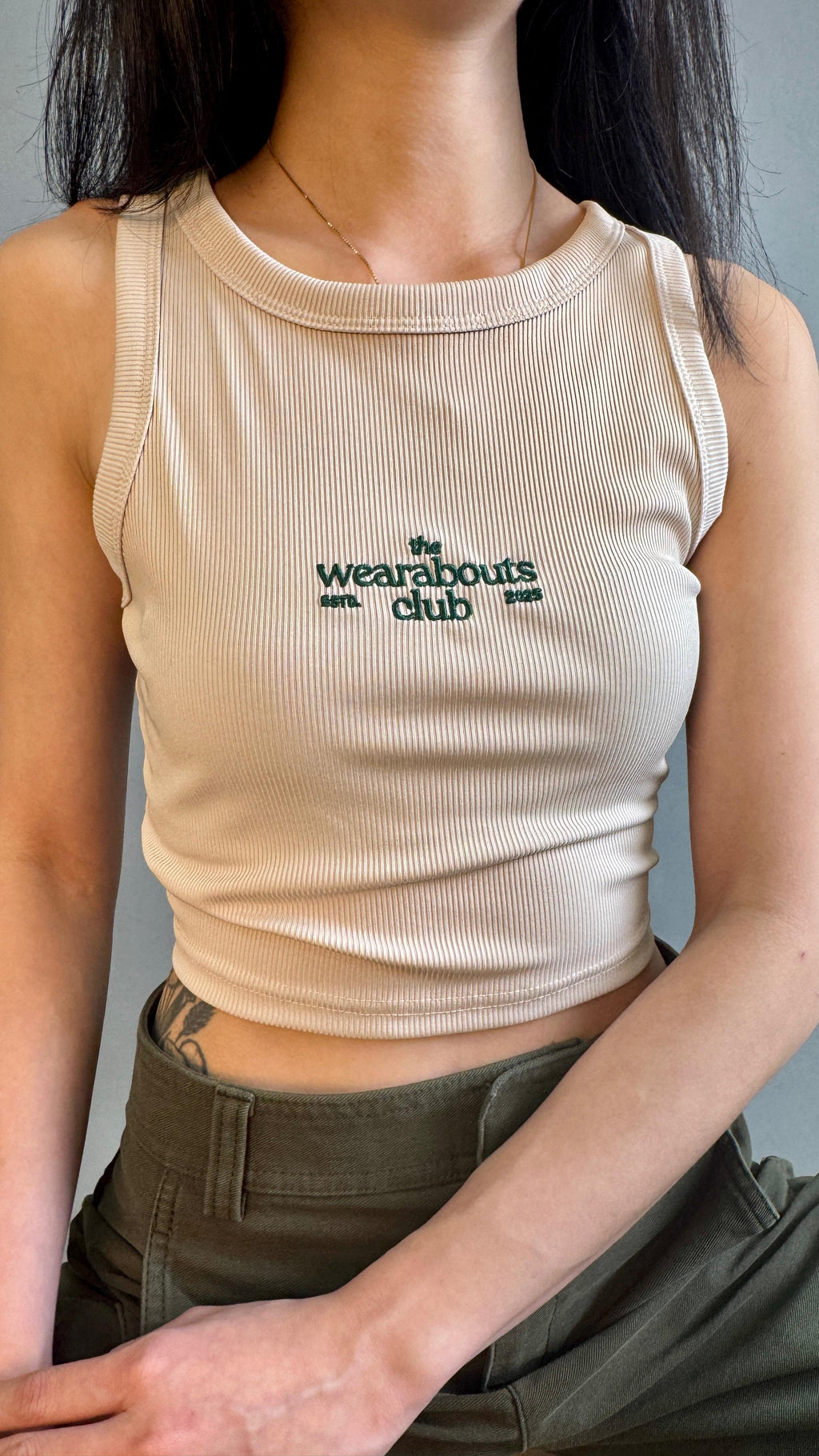 everyday twc tank top (beige)