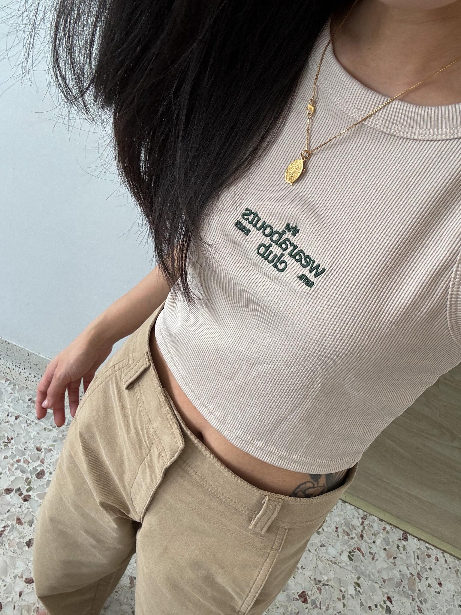 everyday twc tank top (beige)